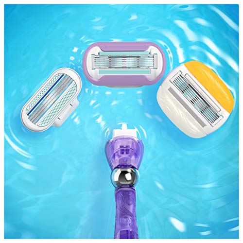 Gillette Venus Swirl Rasoio da Donna con Tecnologia Flexiball - 4