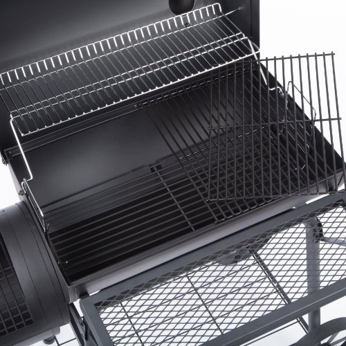 Ultranatura Denver – Smoker Grill, 2 Scomparti Fuoco − circa 119 x 66 x 135 centimetri. - 4