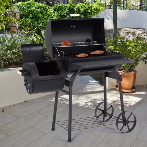 Ultranatura Denver – Smoker Grill, 2 Scomparti Fuoco − circa 119 x 66 x 135 centimetri. - 5