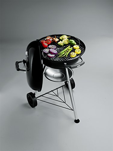 Weber 1221004 Compact Kettle Barbecue compatto, 47 cm, colore: Nero - 11