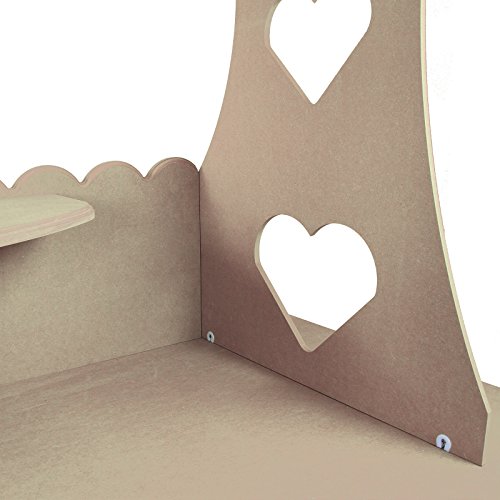 MonsterShop – Carretto dei Dolci in Legno MDF per Matrimonio, Compleanno e Battesimo 199cm x 133cm x 73cm - 7