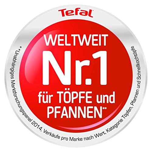 Tefal – Set di padelle, 24 + 28 cm + Glasdeckel 28 cm + Pfannenwender - 2