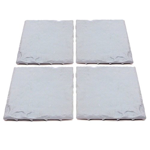 1 x 4 Pack Parkland Plastic Patio Paving Slabs Ste - 2