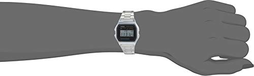 Casio A158WA - Orologio da polso, colore: Acciaio inossidabile - 2