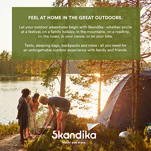 Skandika Gotland 6 Tenda Campeggio Famiglie Verde 540 x 450 cm Nuova - 7