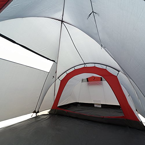 JUSTCAMP Parker 3 Tenda da Campeggio 3 posti, Tenda Igloo (500 x 270 x 205 cm) - 7