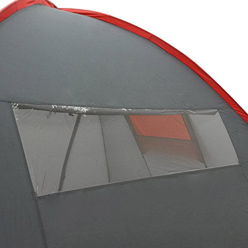 JUSTCAMP Parker 3 Tenda da Campeggio 3 posti, Tenda Igloo (500 x 270 x 205 cm) - 9