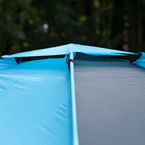 Skandika - Hammer, tenda da campeggio per 6 persone, colore: Blu/Nero - 13