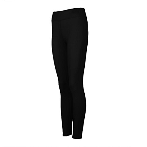 Amlaiworld Moda Donna Leggings Fitness Sport Running Yoga Athletic Pants (Nero, S) - 6