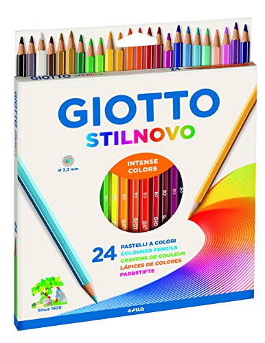 Giotto Stilnovo pastelli colorati  in astuccio 24 colori - 2