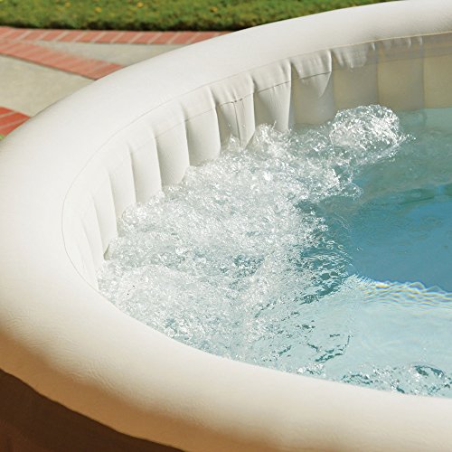 Intex 28404 Pure Spa Bubble Therapy con Pompa, Riscaldatore e Sistema Purificazione Acqua, 196x 71 cm - 8