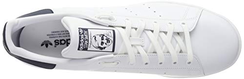 adidas Originals, Stan Smith, Sneakers, Unisex - Adulto, Bianco (Core White/Dark Blue), 44 EU - 7