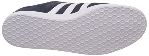 adidas - Gazelle, Scarpe da Ginnastica Unisex Adulto, Blu (Collegiate Navy/White/Gold Met), 42 2/3 EU - 3