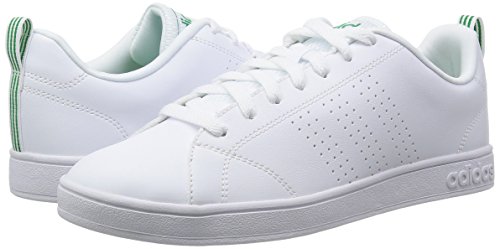 Adidas NEO Advantage Clean VS, Scarpe da Ginnastica Uomo, Bianco (Ftwbla/Verde 000), 43 1/3 EU - 5