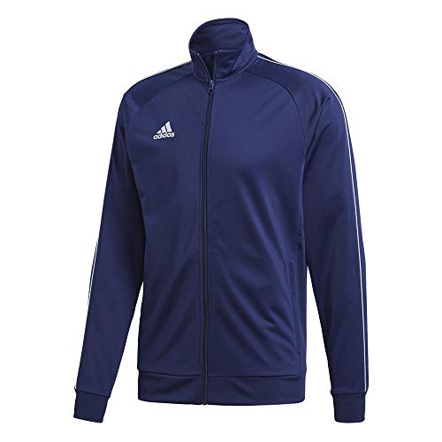 adidas Core18 PES Jkt, Giacca Uomo, (Blu Scuro/Bianco), L - 6