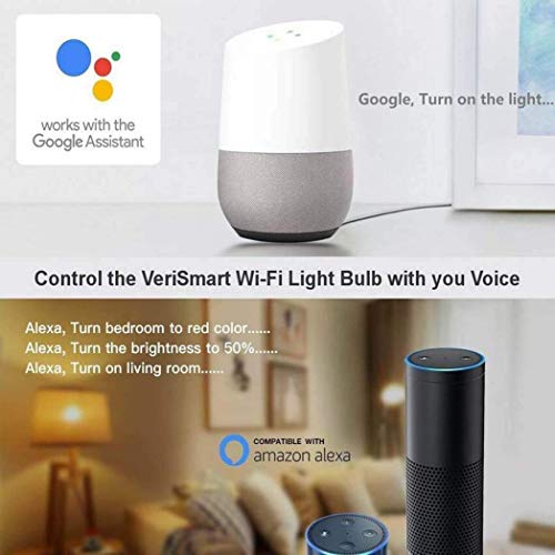 YWY Plafoniera a LED con Altoparlante Bluetooth, Ø40CM Wireless WiFi Smart Ceiling Lamp, 95V-265V, Stand by Alexa Echo & Google Smartphone App dimmerabile, 24W - 5