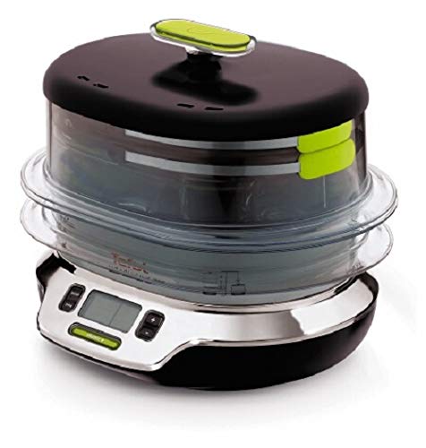 Tefal VS4003 Vitacuisine Compact  Vaporiera con Funzione Vitamine Plus, Display Digitale, Ricettario Incluso - 4