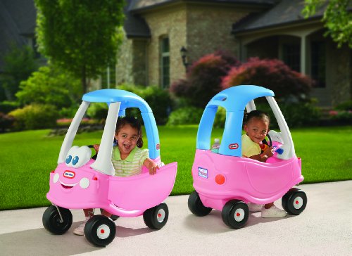 Little Tikes 614798E5 Cozy Coupe Pink Lady – Macchinina cavalcabile - 4