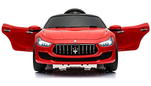 Maserati Macchina Elettrica per Bambini 12V Ghibli Rossa - 2