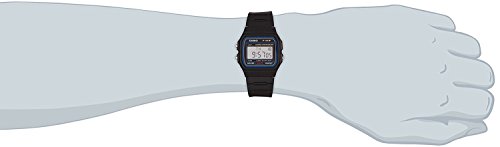 Casio Orologio Unisex Digitale con Cinturino in Resina F-91W-1YER - 6