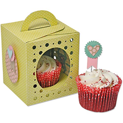 Sizzix Bigz Pro Fustella, Scatola Cupcake - 3